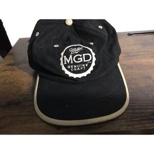 Miller MGD Black Ball Cap Head To Toe Brand Made In Bangladesh